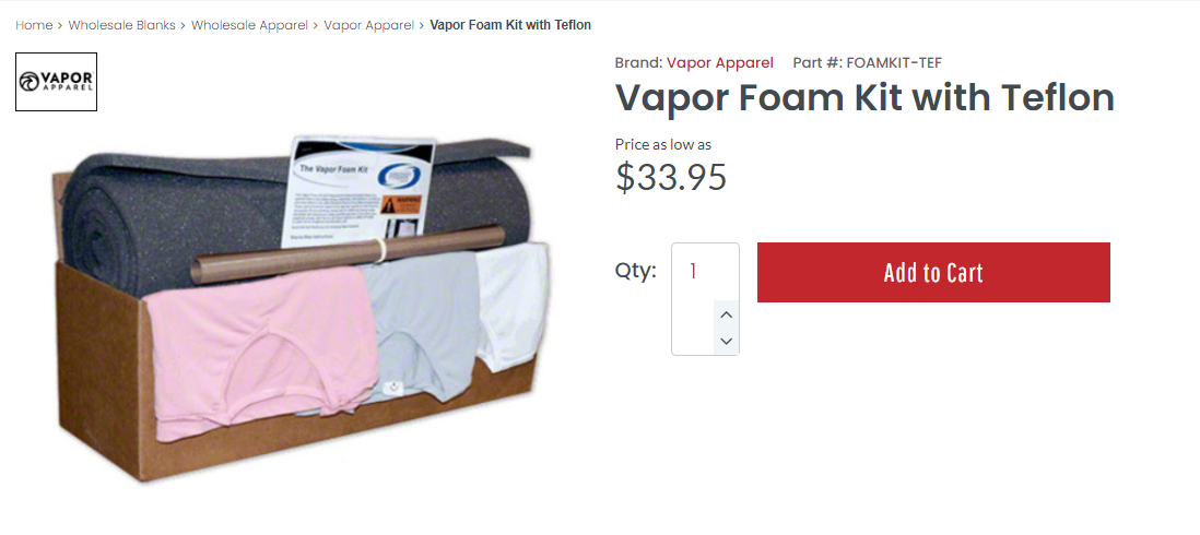 Vapor Foam Kit